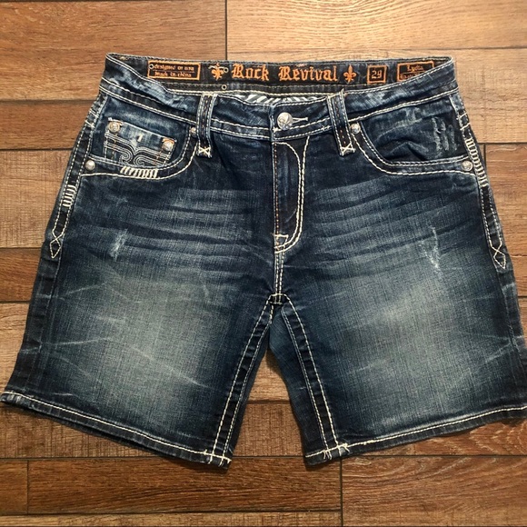 cheap rock revival shorts